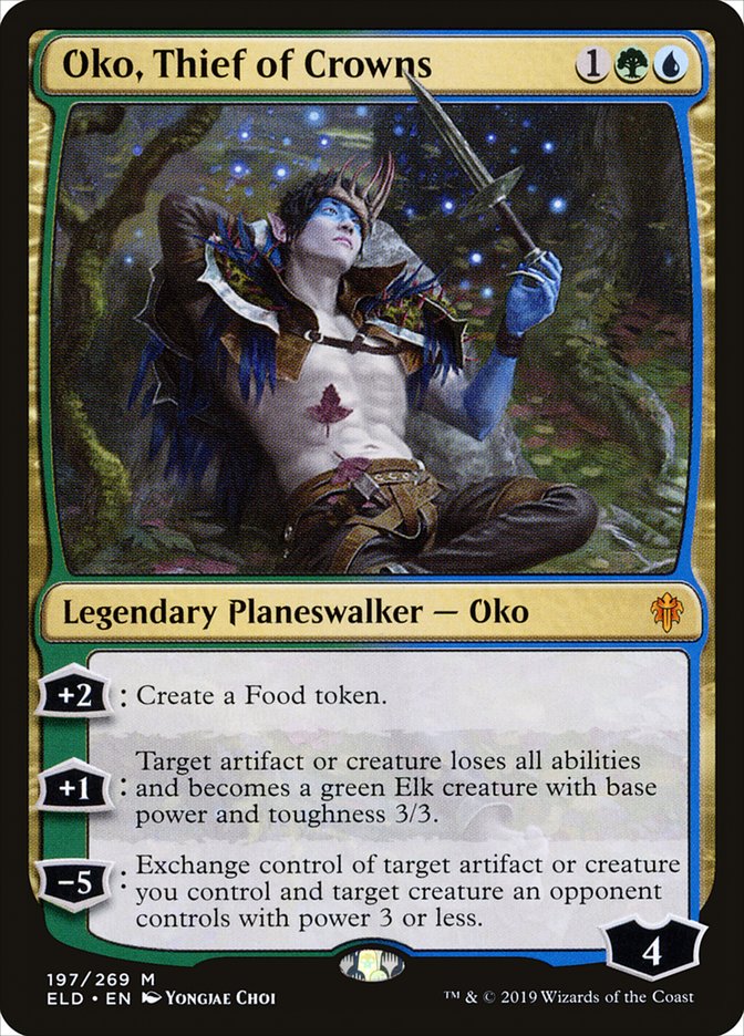 Oko, Thief of Crowns [Throne of Eldraine] - Magic: The Gathering - Card Brawlers | Quebec | Canada |