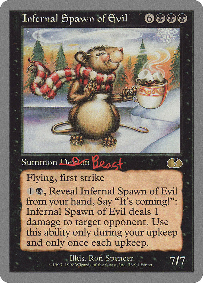 Infernal Spawn of Evil [Unglued] - Magic: The Gathering - Card Brawlers | Quebec | Canada |