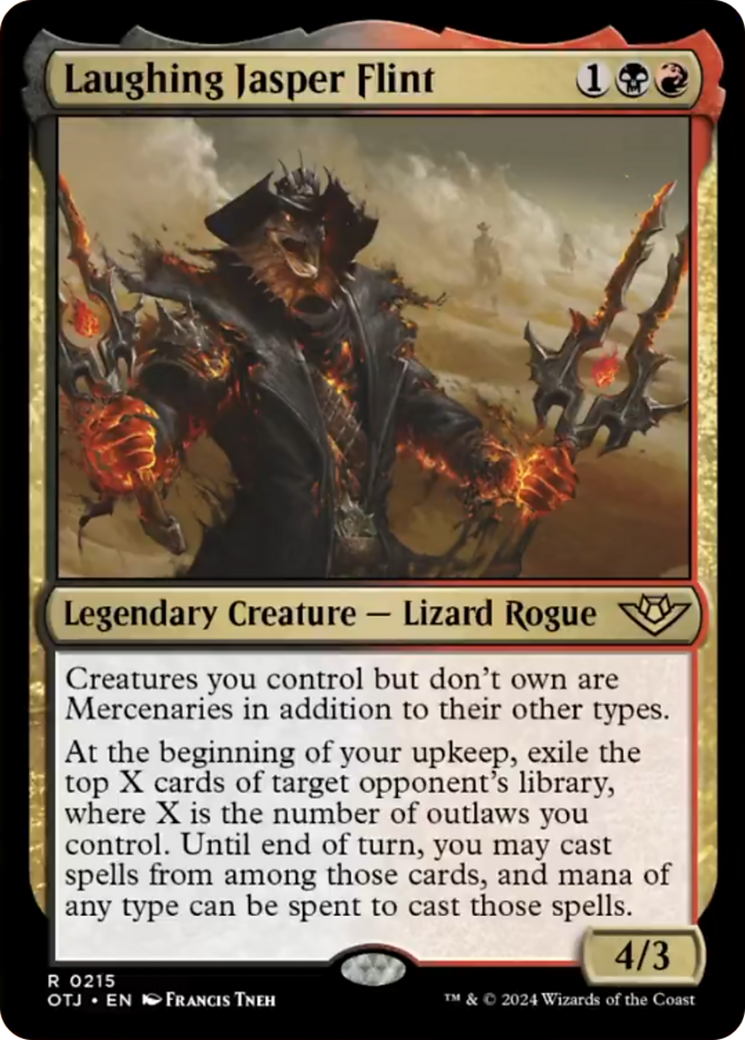 Laughing Jasper Flint [Outlaws of Thunder Junction] - Magic: The Gathering - Card Brawlers | Quebec | Canada |