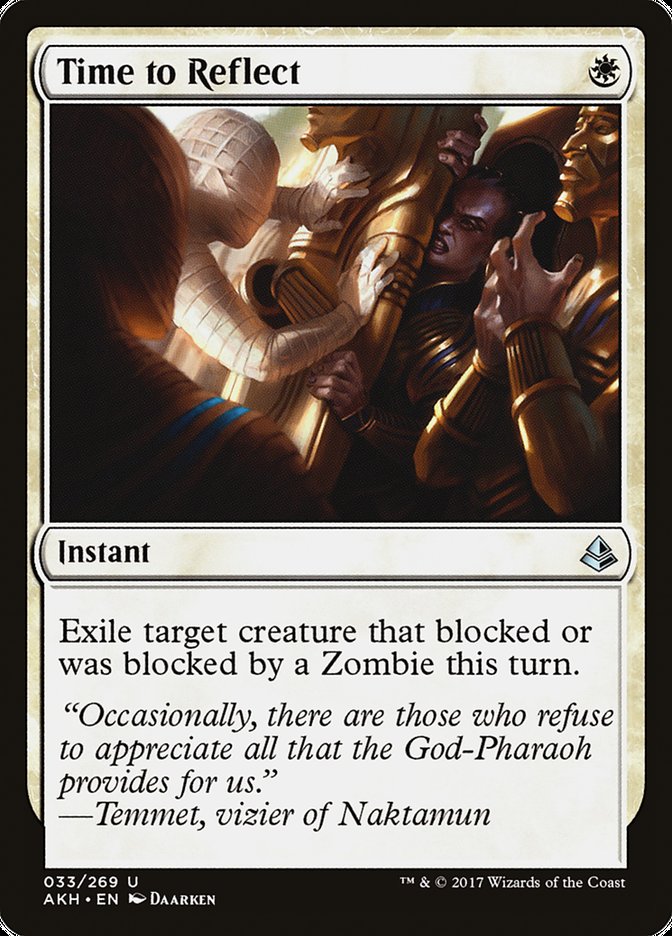 Time to Reflect [Amonkhet] - Magic: The Gathering - Card Brawlers | Quebec | Canada |