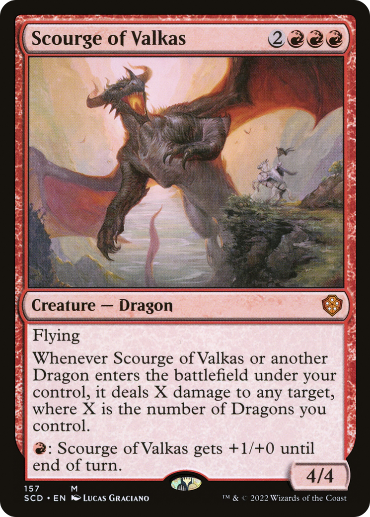 Scourge of Valkas [Starter Commander Decks] - Magic: The Gathering - Card Brawlers | Quebec | Canada |