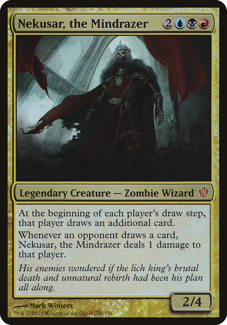 Nekusar, the Mindrazer (Oversized) [Commander 2013 Oversized] - Magic: The Gathering - Card Brawlers | Quebec | Canada |