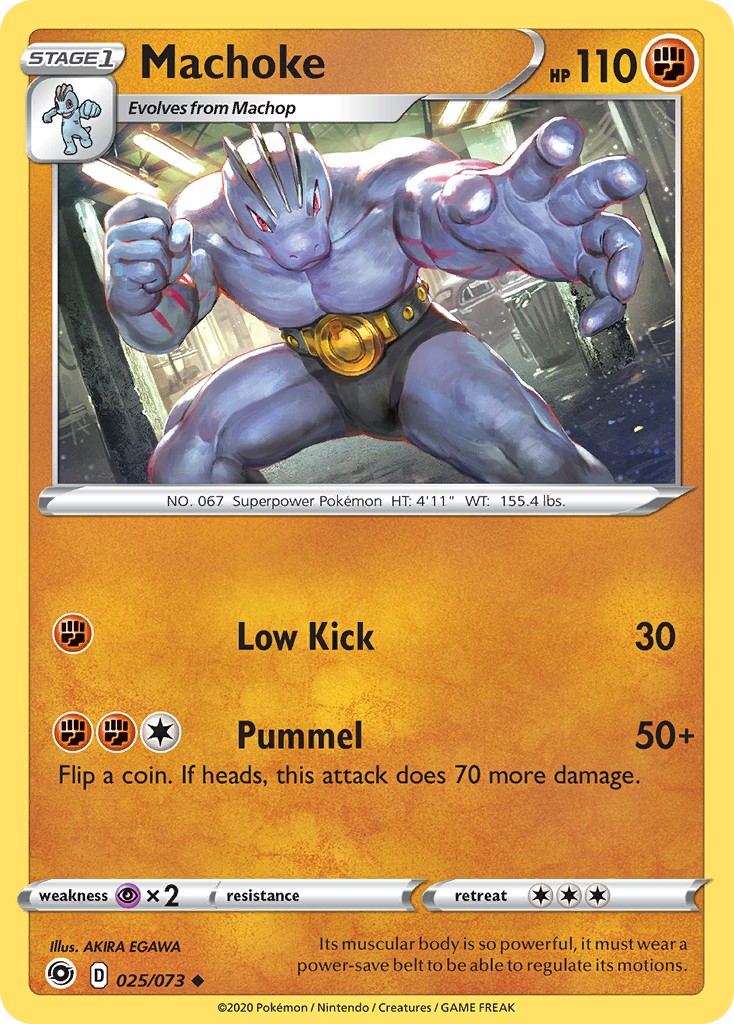 Machoke (025/073) [Sword & Shield: Champion's Path] - Pokémon - Card Brawlers | Quebec | Canada |