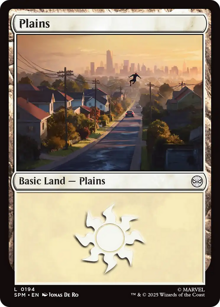 Plains (0194) [Marvel's Spider-Man] - Magic: The Gathering - Card Brawlers | Quebec | Canada |