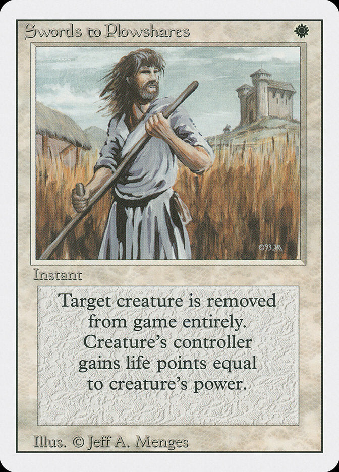 Swords to Plowshares [Revised Edition] - Magic: The Gathering - Card Brawlers | Quebec | Canada |