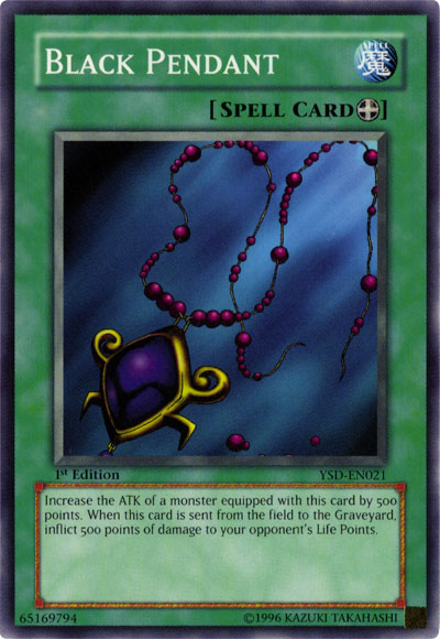 Black Pendant [YSD-EN021] Common - Yu-Gi-Oh! - Card Brawlers | Quebec | Canada |