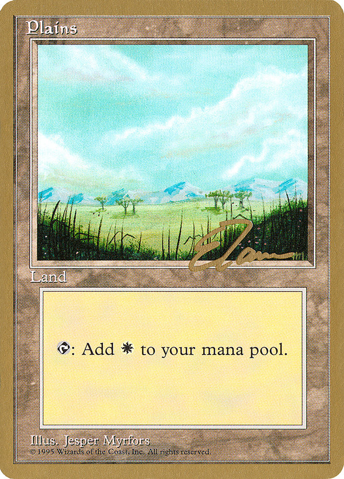 Plains (et365) (Eric Tam) [Pro Tour Collector Set] - Magic: The Gathering - Card Brawlers | Quebec | Canada |