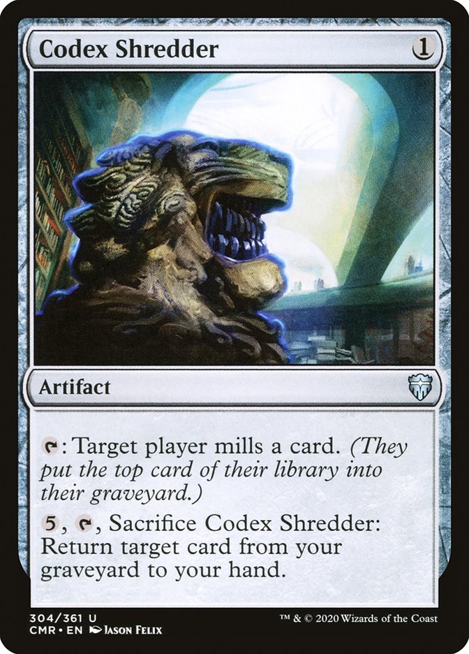 Codex Shredder [Commander Legends] - Magic: The Gathering - Card Brawlers | Quebec | Canada |