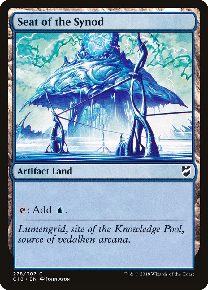 Seat of the Synod [Commander 2018] - Magic: The Gathering - Card Brawlers | Quebec | Canada |