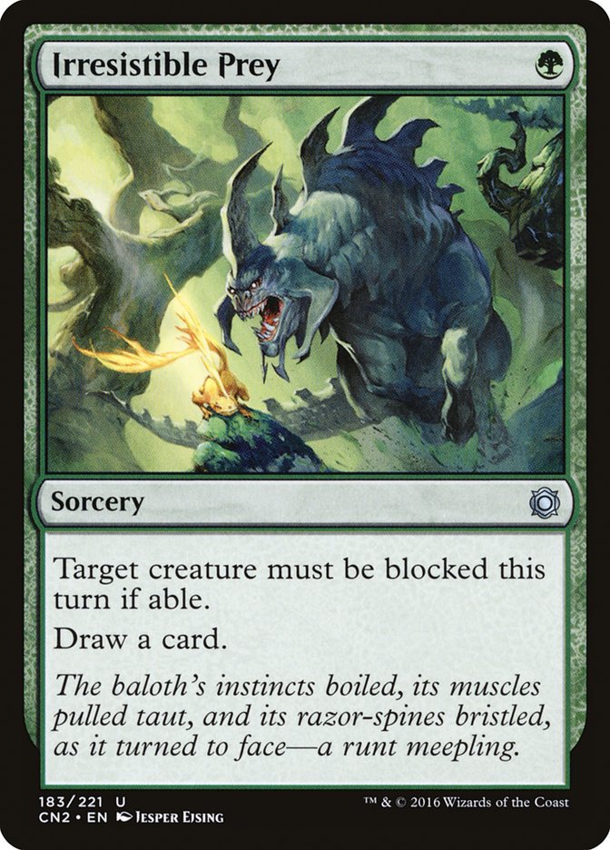 Irresistible Prey [Conspiracy: Take the Crown] - Magic: The Gathering - Card Brawlers | Quebec | Canada |