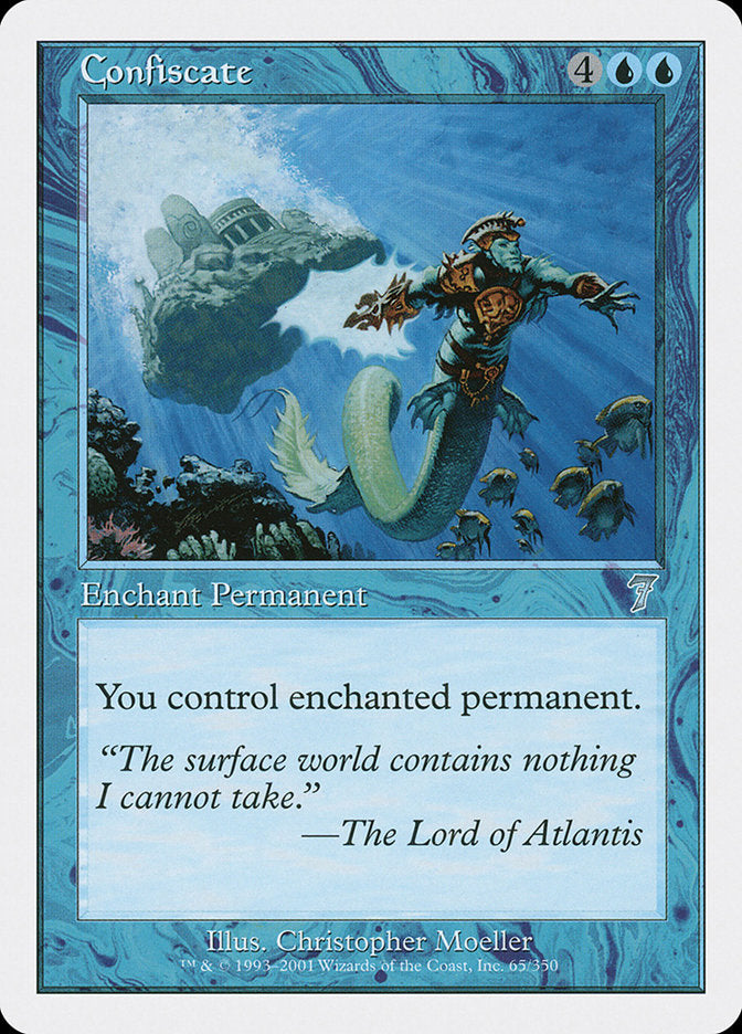 Confiscate [Seventh Edition] - Magic: The Gathering - Card Brawlers | Quebec | Canada |