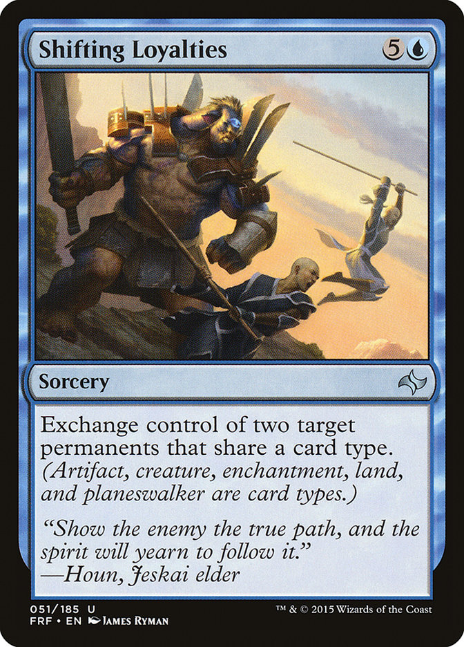 Shifting Loyalties [Fate Reforged] - Magic: The Gathering - Card Brawlers | Quebec | Canada |