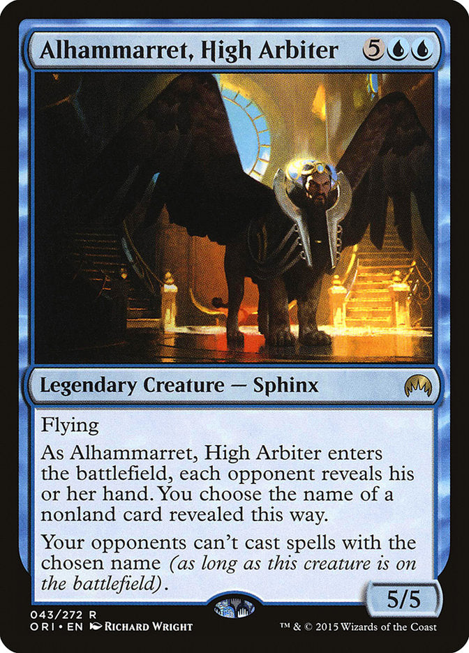 Alhammarret, High Arbiter [Magic Origins] - Magic: The Gathering - Card Brawlers | Quebec | Canada |