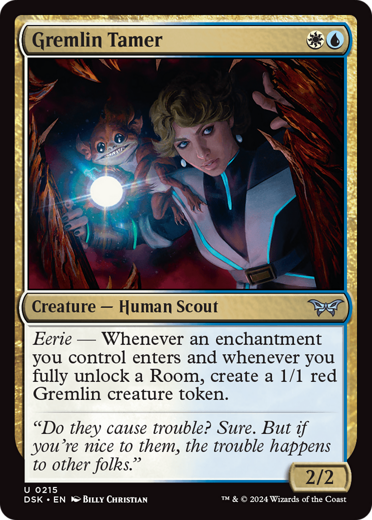 Gremlin Tamer [Duskmourn: House of Horror] - Magic: The Gathering - Card Brawlers | Quebec | Canada |