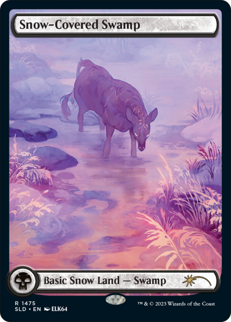 Snow-Covered Swamp (1475) [Secret Lair Drop Series] - Magic: The Gathering - Card Brawlers | Quebec | Canada |