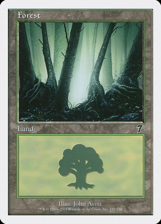 Forest (330) [Seventh Edition] - Magic: The Gathering - Card Brawlers | Quebec | Canada |