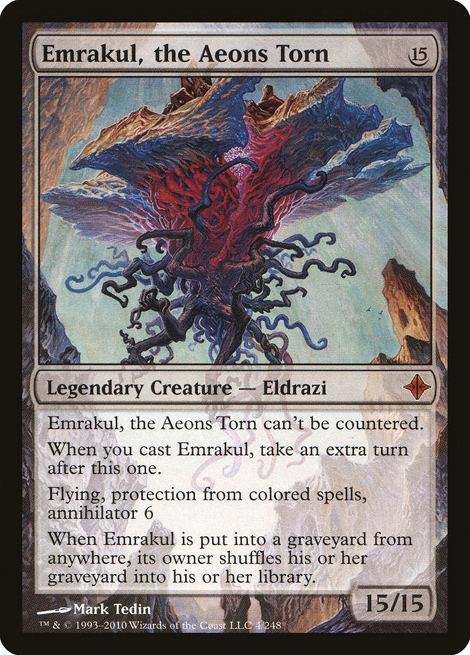 Emrakul, the Aeons Torn [Rise of the Eldrazi] - Magic: The Gathering - Card Brawlers | Quebec | Canada |