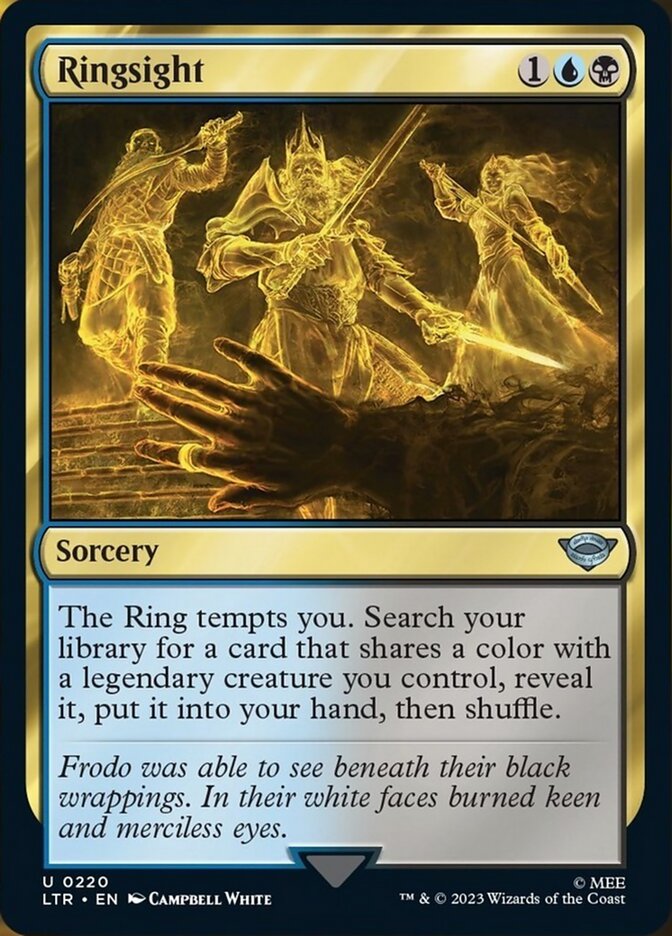 Ringsight [The Lord of the Rings: Tales of Middle-Earth] - Magic: The Gathering - Card Brawlers | Quebec | Canada |