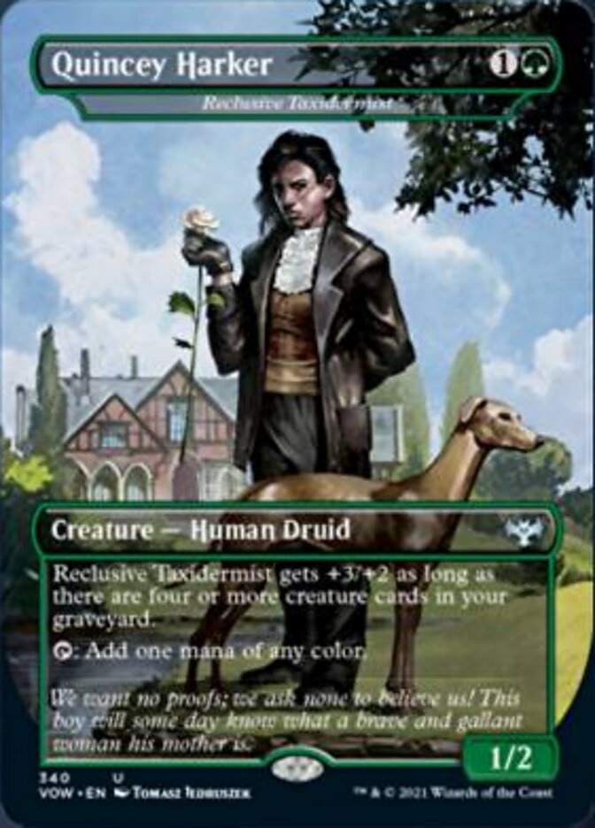 Reclusive Taxidermist - Quincey Harker [Innistrad: Crimson Vow] - Magic: The Gathering - Card Brawlers | Quebec | Canada |