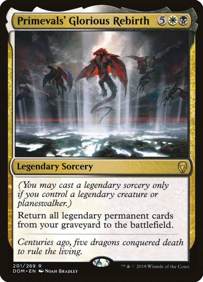 Primevals' Glorious Rebirth [Dominaria] - Magic: The Gathering - Card Brawlers | Quebec | Canada |