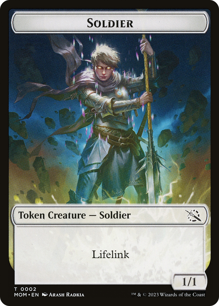 Soldier // Kraken Double-Sided Token [March of the Machine Tokens] - Magic: The Gathering - Card Brawlers | Quebec | Canada |