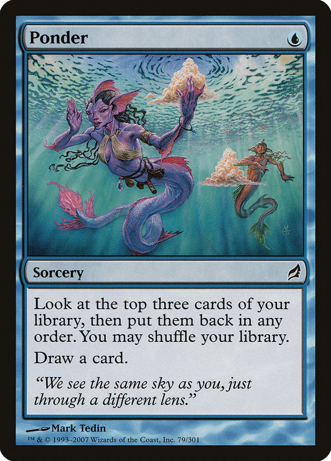 Ponder [Lorwyn] - Magic: The Gathering - Card Brawlers | Quebec | Canada |