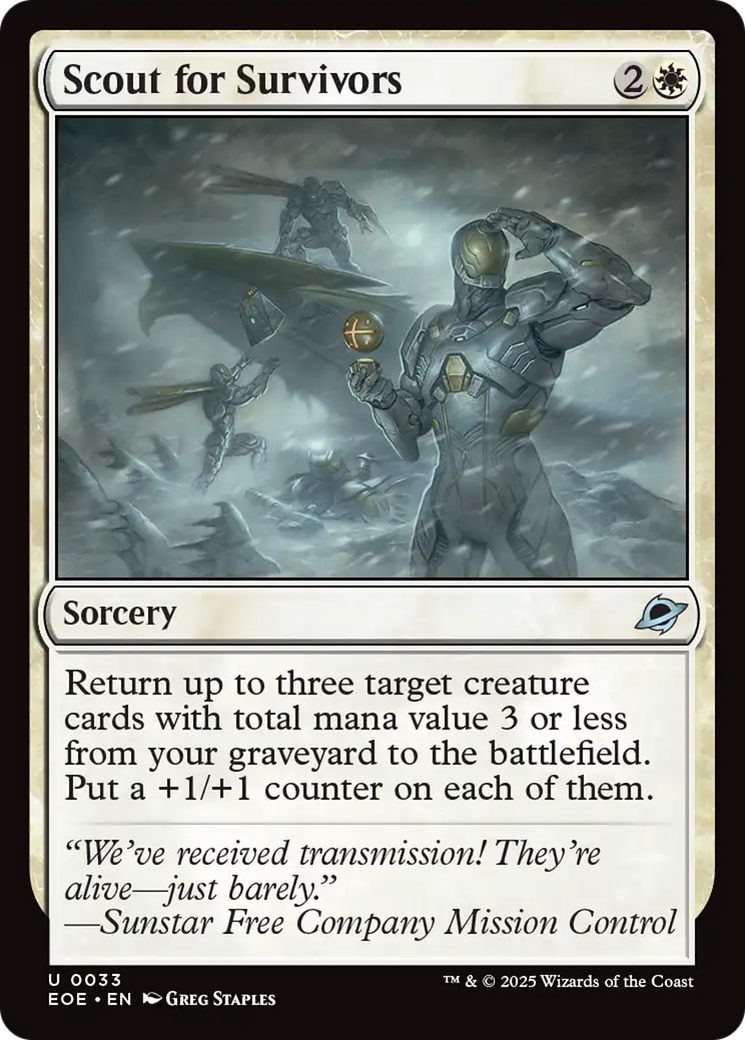 Scout for Survivors [Edge of Eternities] - Magic: The Gathering - Card Brawlers | Quebec | Canada |