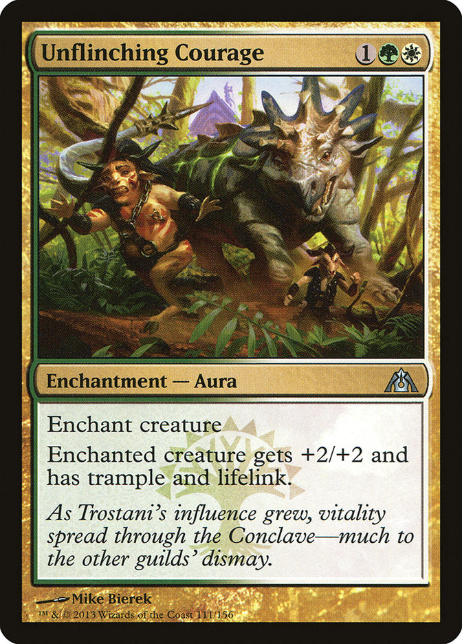 Unflinching Courage [Dragon's Maze] - Magic: The Gathering - Card Brawlers | Quebec | Canada |