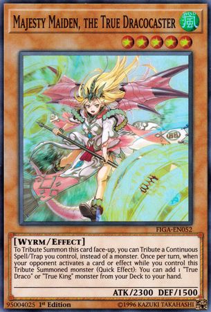 Majesty Maiden, the True Dracocaster [FIGA-EN052] Super Rare - Yu-Gi-Oh! - Card Brawlers | Quebec | Canada |