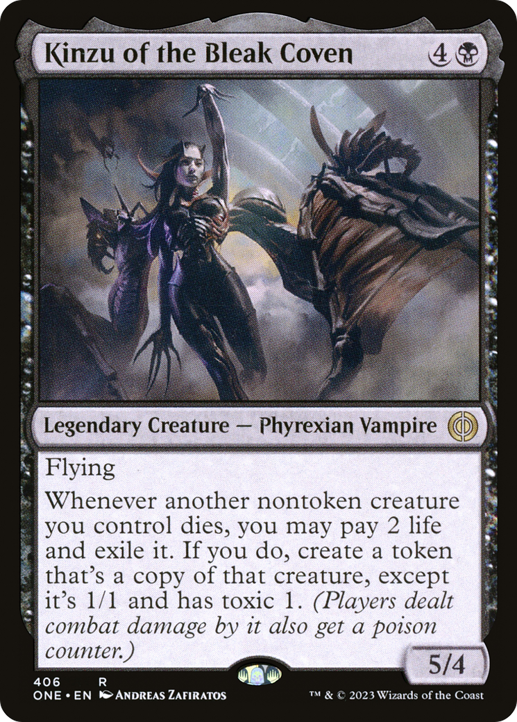Kinzu of the Bleak Coven [Phyrexia: All Will Be One] - Magic: The Gathering - Card Brawlers | Quebec | Canada |