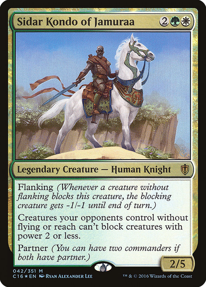 Sidar Kondo of Jamuraa [Commander 2016] - Magic: The Gathering - Card Brawlers | Quebec | Canada |