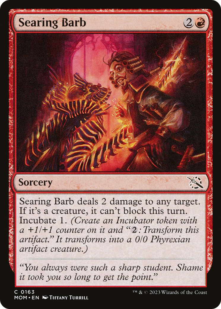 Searing Barb [March of the Machine] - Magic: The Gathering - Card Brawlers | Quebec | Canada |
