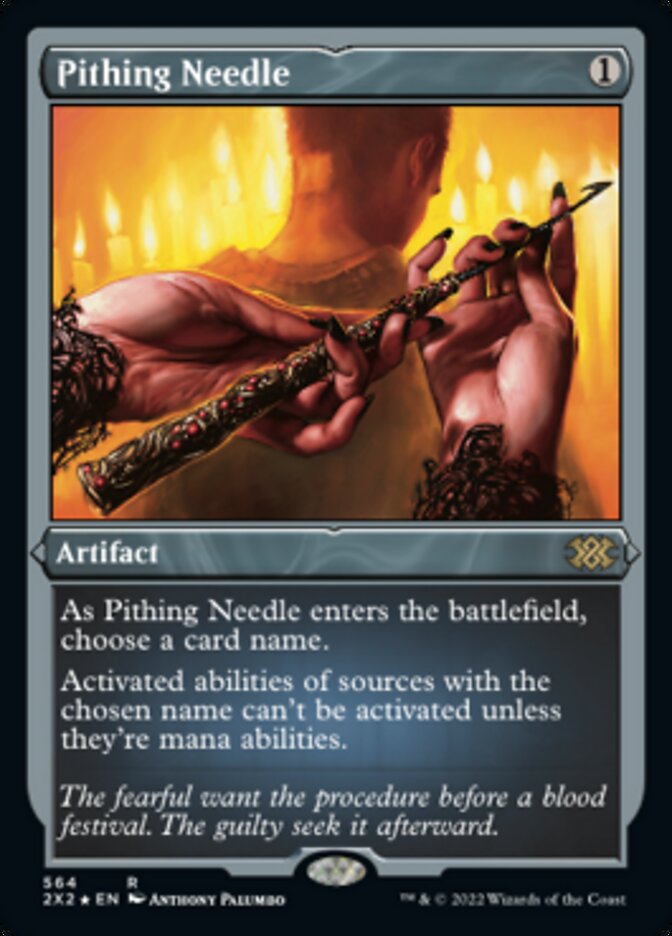 Pithing Needle (Foil Etched) [Double Masters 2022] - Magic: The Gathering - Card Brawlers | Quebec | Canada |