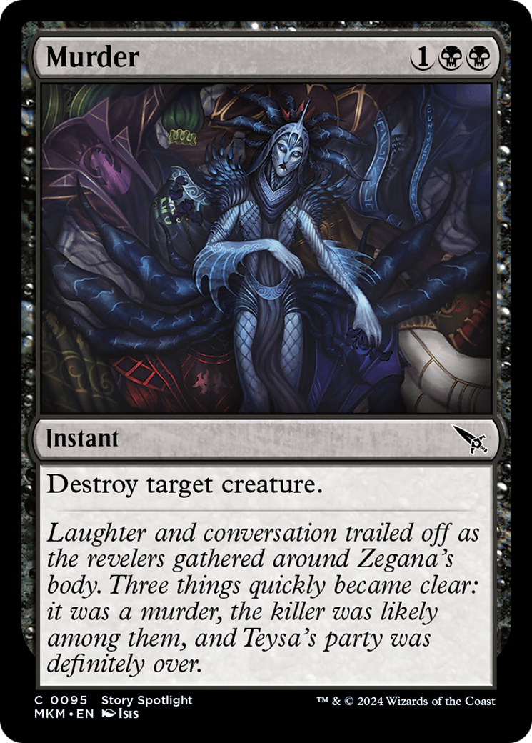 Murder [Murders at Karlov Manor] - Magic: The Gathering - Card Brawlers | Quebec | Canada |