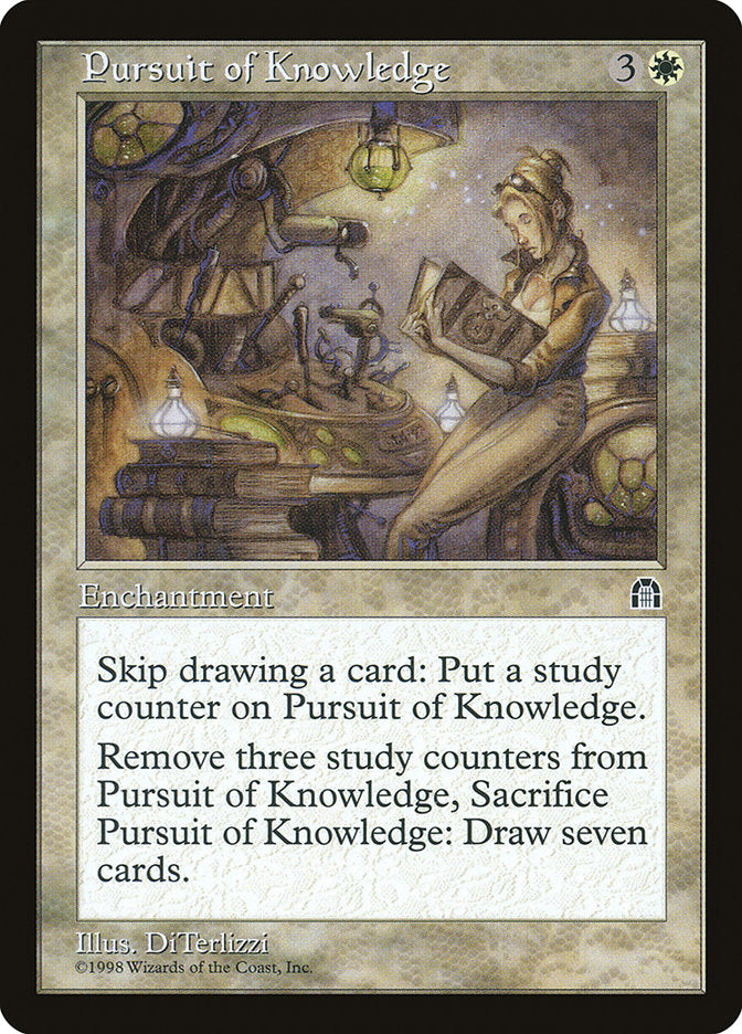 Pursuit of Knowledge [Stronghold] - Magic: The Gathering - Card Brawlers | Quebec | Canada |
