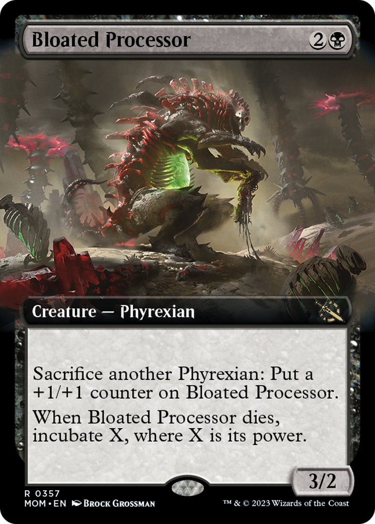 Bloated Processor (Extended Art) [March of the Machine] - Magic: The Gathering - Card Brawlers | Quebec | Canada |