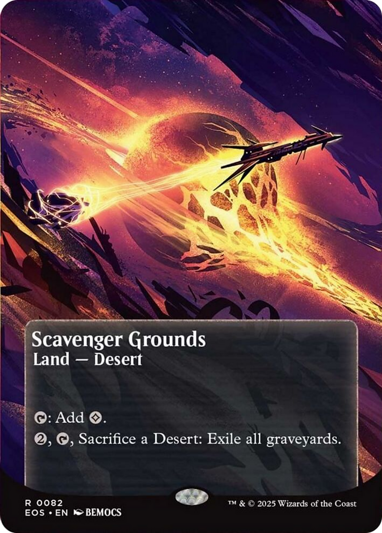Scavenger Grounds (0082) (Borderless) [Edge of Eternities: Stellar Sights] - Magic: The Gathering - Card Brawlers | Quebec | Canada |