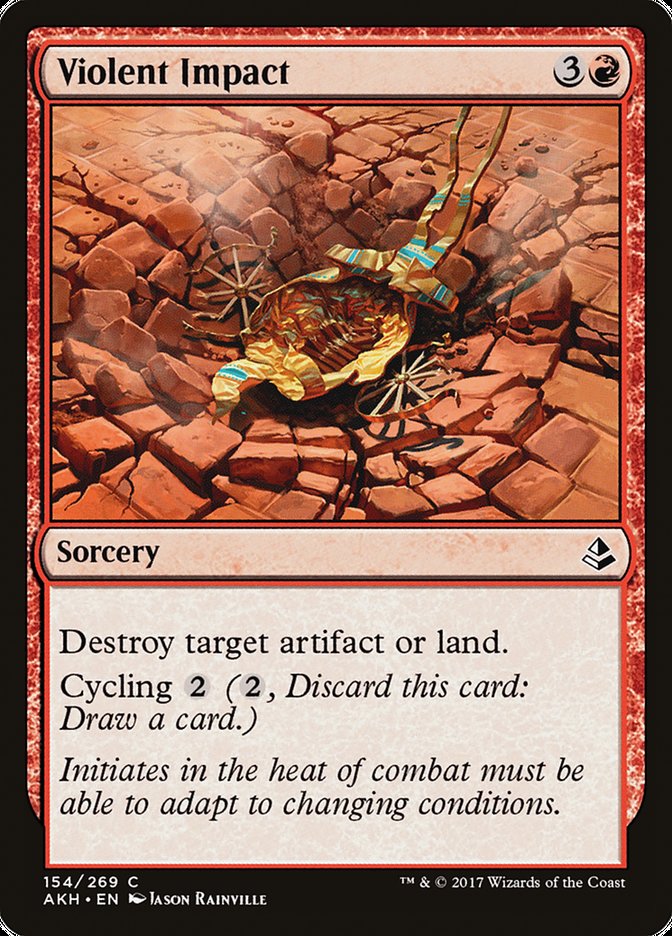 Violent Impact [Amonkhet] - Magic: The Gathering - Card Brawlers | Quebec | Canada |