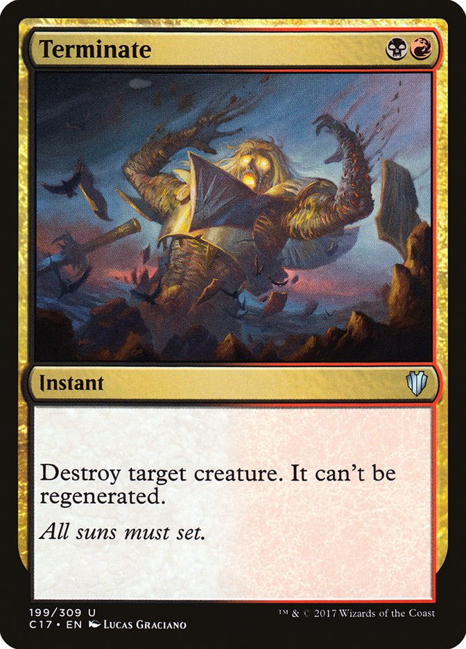 Terminate [Commander 2017] - Magic: The Gathering - Card Brawlers | Quebec | Canada |