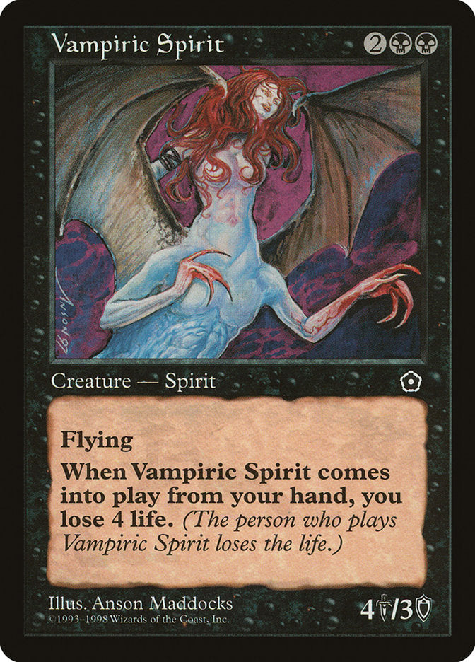 Vampiric Spirit [Portal Second Age] - Magic: The Gathering - Card Brawlers | Quebec | Canada |