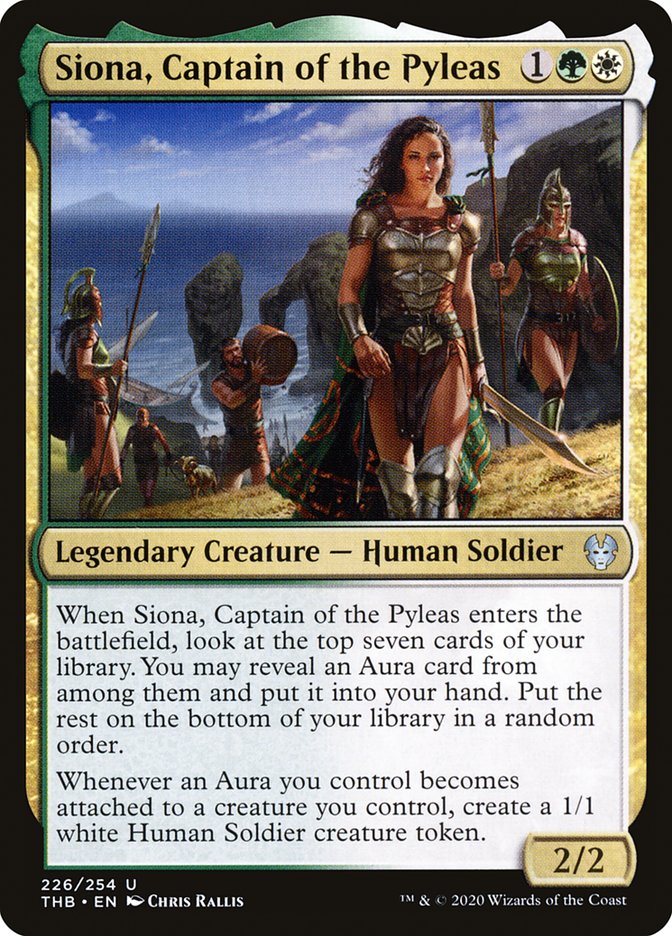Siona, Captain of the Pyleas [Theros Beyond Death] - Magic: The Gathering - Card Brawlers | Quebec | Canada |
