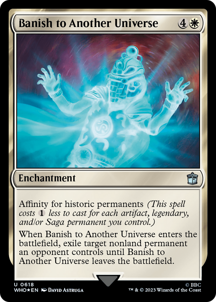 Banish to Another Universe (Surge Foil) [Doctor Who] - Magic: The Gathering - Card Brawlers | Quebec | Canada |