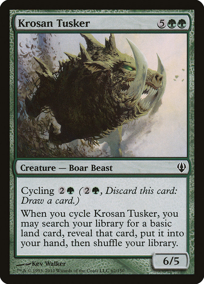 Krosan Tusker [Archenemy] - Magic: The Gathering - Card Brawlers | Quebec | Canada |