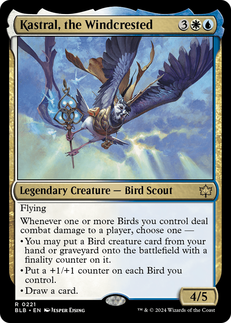 Kastral, the Windcrested [Bloomburrow] - Magic: The Gathering - Card Brawlers | Quebec | Canada |