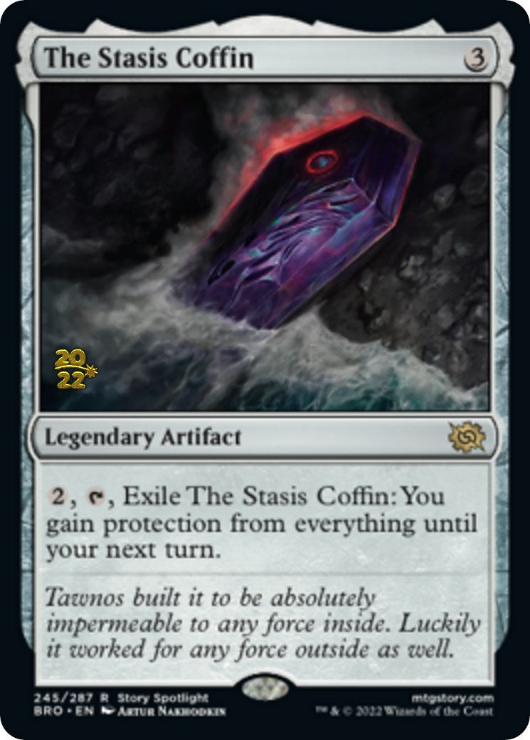The Stasis Coffin [The Brothers' War Prerelease Promos] - Magic: The Gathering - Card Brawlers | Quebec | Canada |