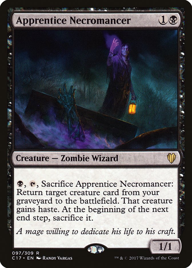 Apprentice Necromancer [Commander 2017] - Magic: The Gathering - Card Brawlers | Quebec | Canada |