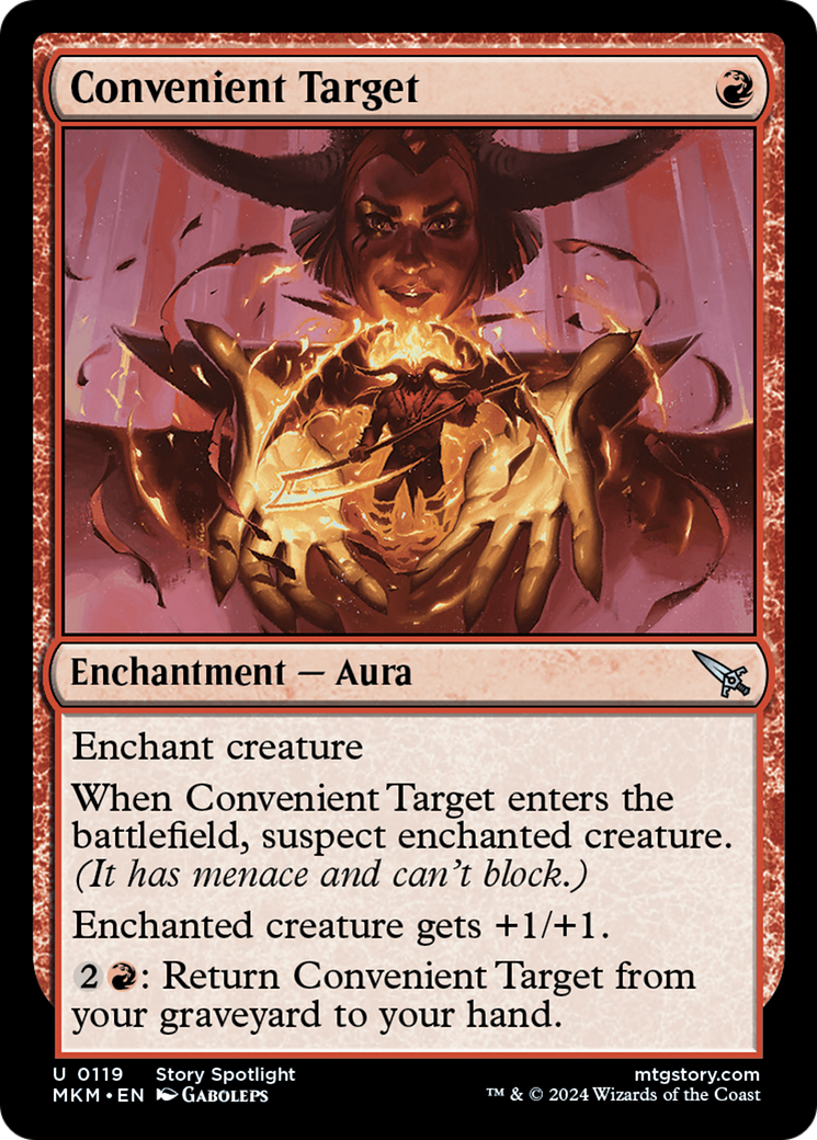 Convenient Target [Murders at Karlov Manor] - Magic: The Gathering - Card Brawlers | Quebec | Canada |
