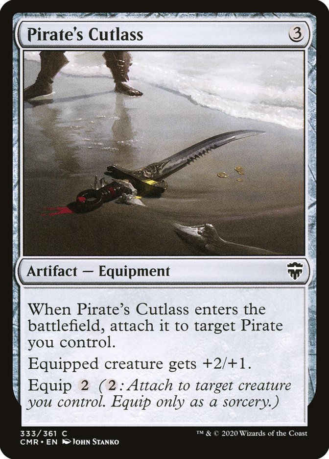 Pirate's Cutlass [Commander Legends] - Magic: The Gathering - Card Brawlers | Quebec | Canada |