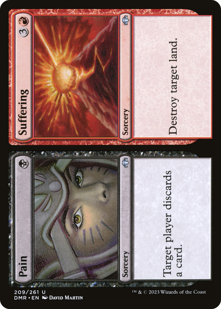 Pain // Suffering [Dominaria Remastered] - Magic: The Gathering - Card Brawlers | Quebec | Canada |