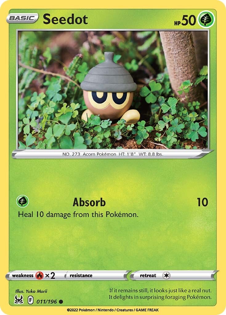 Seedot (011/196) [Sword & Shield: Lost Origin] - Pokémon - Card Brawlers | Quebec | Canada |